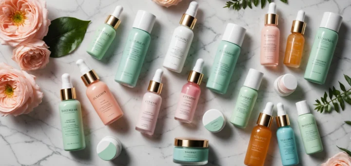 Routine après soin facial
